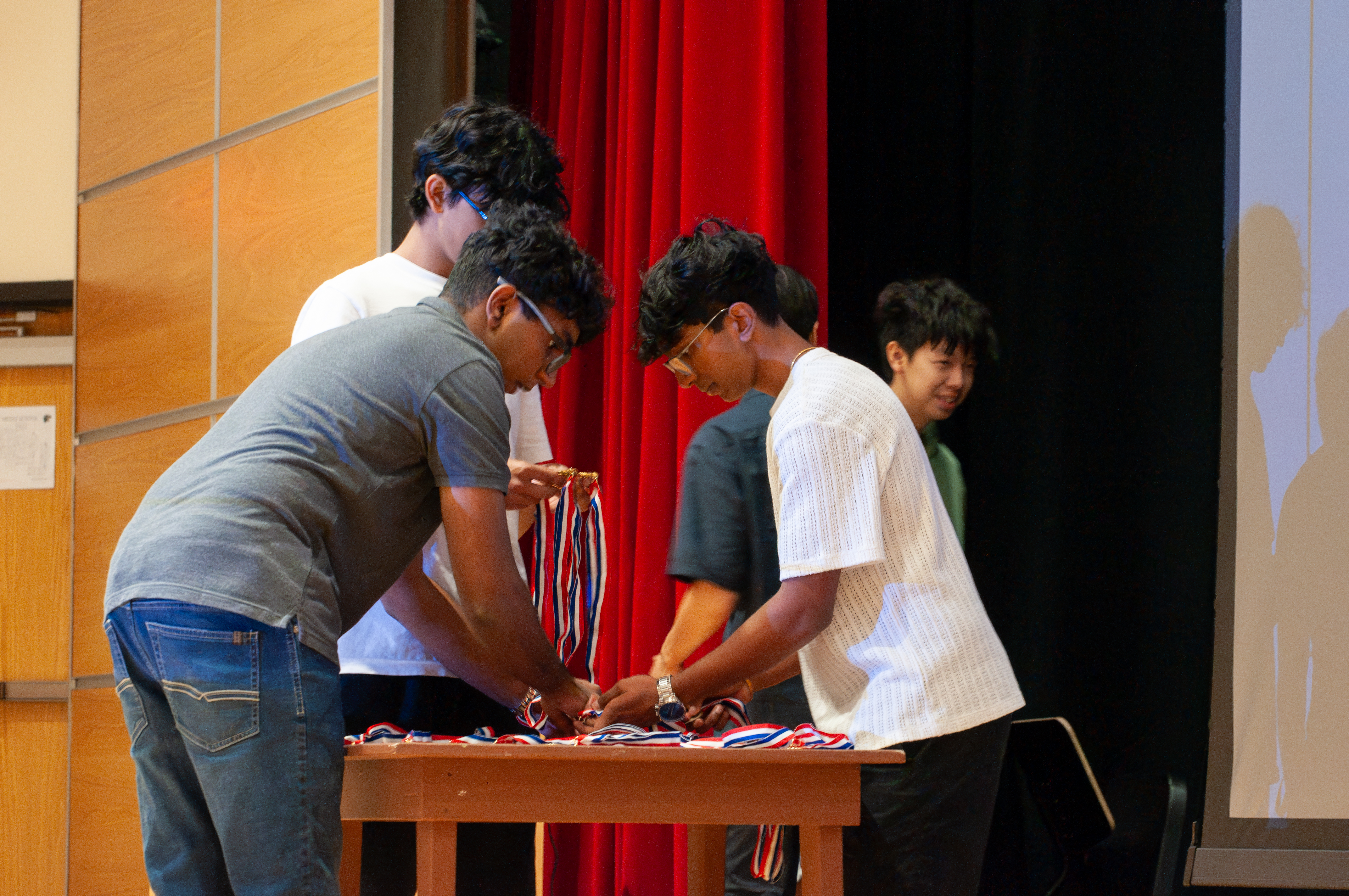 Families gathering for the finale
