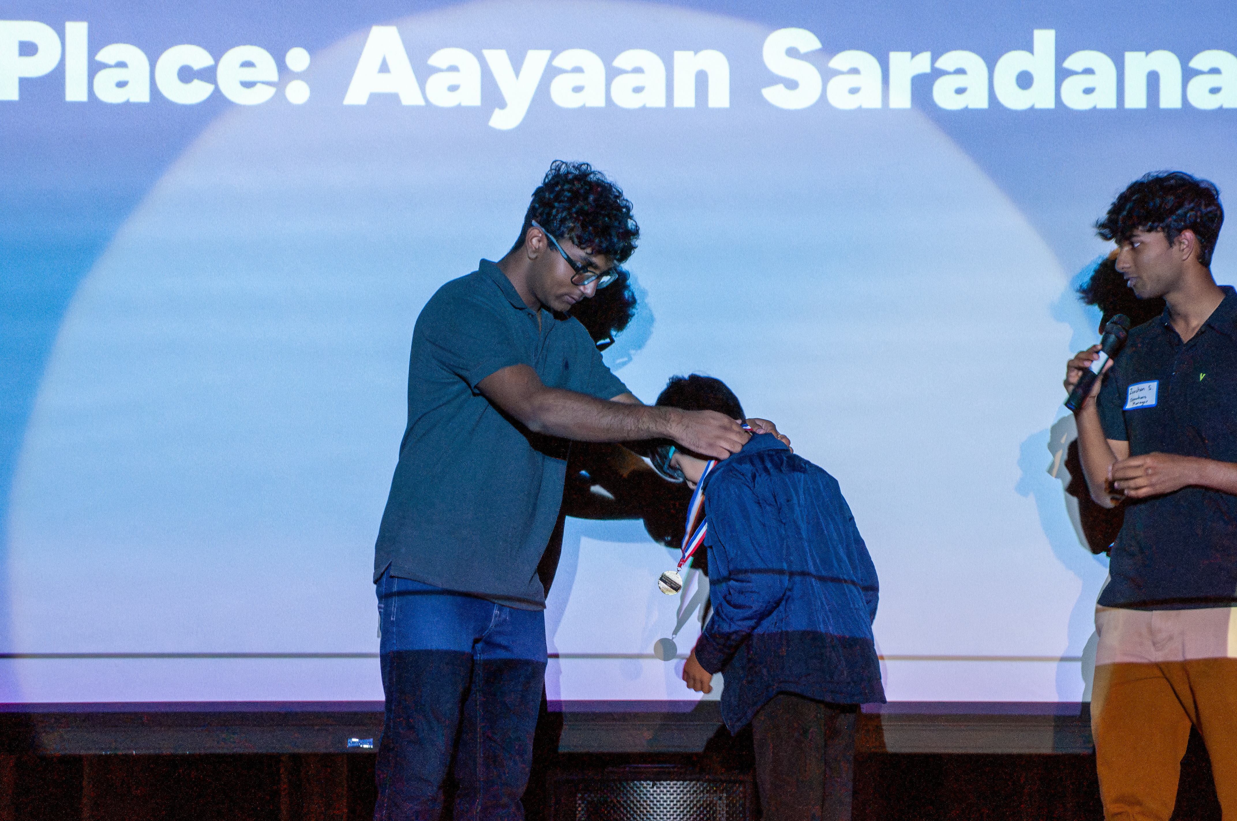 Award recipients smiling