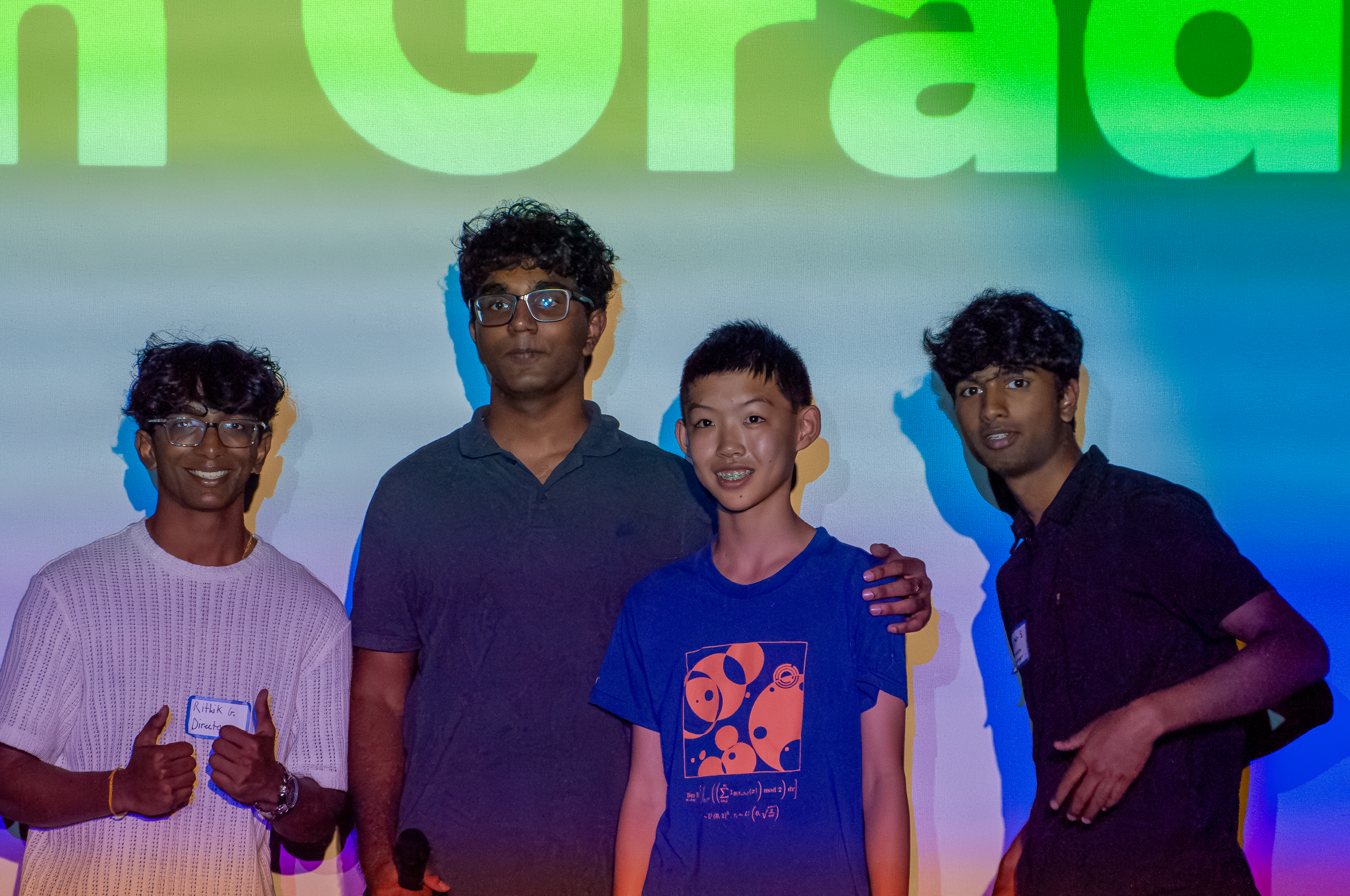 Group photo after awards