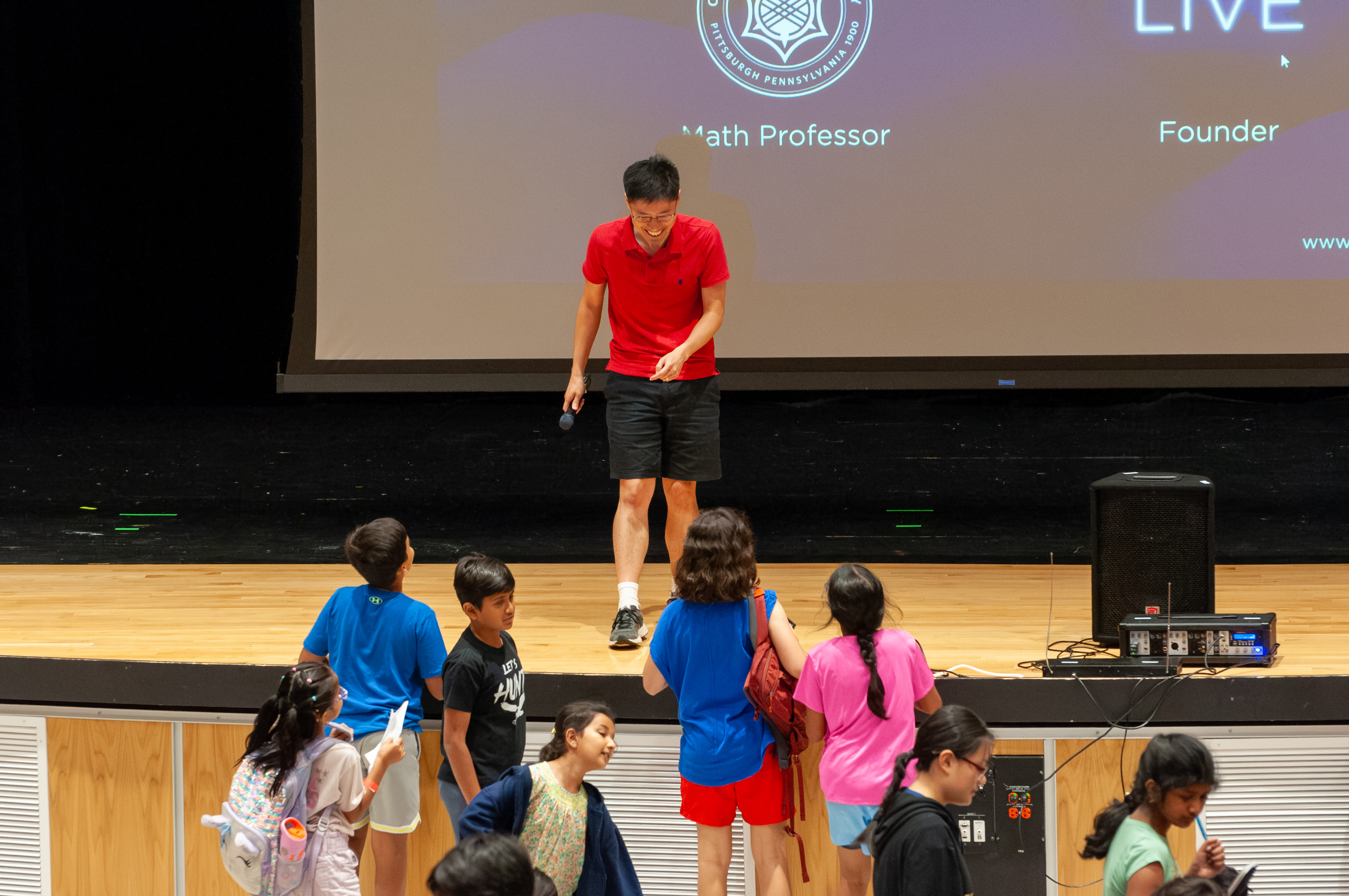 Parent asking a question