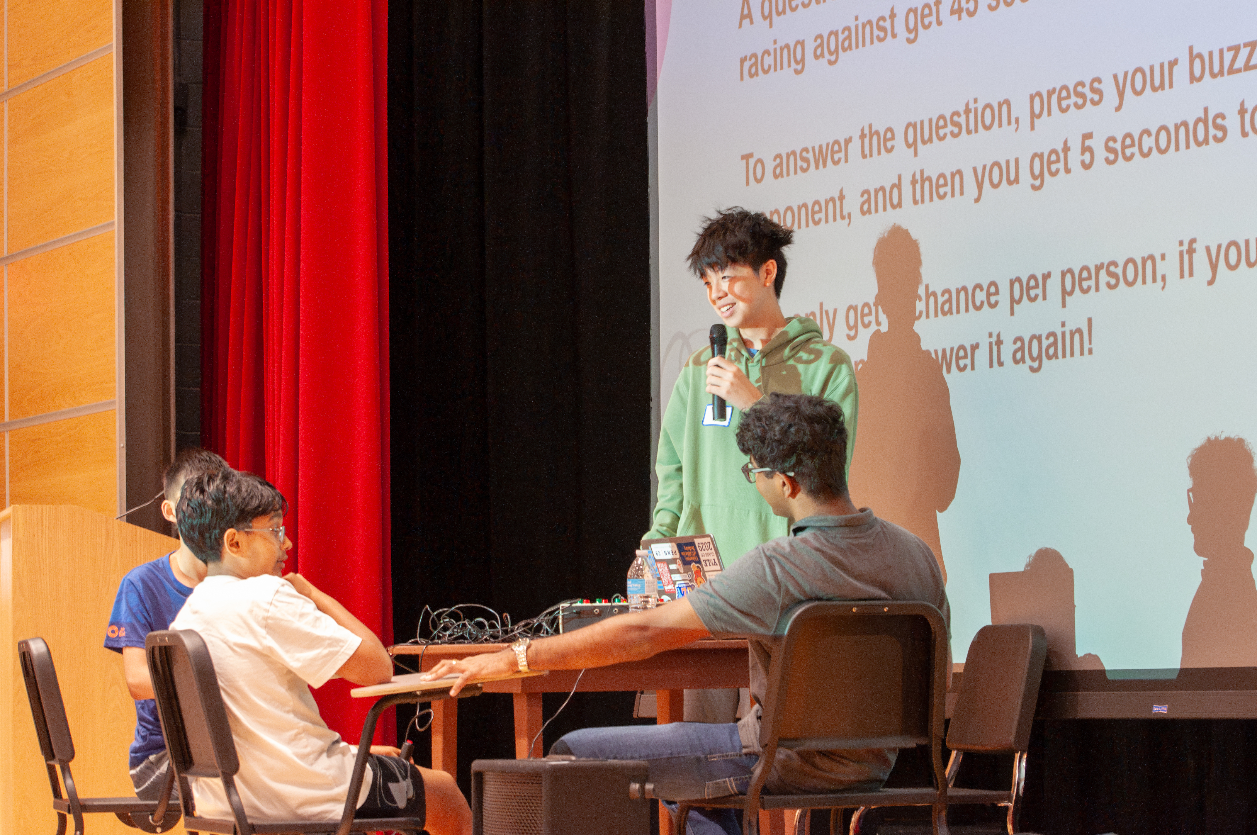 Team collaborating on puzzle