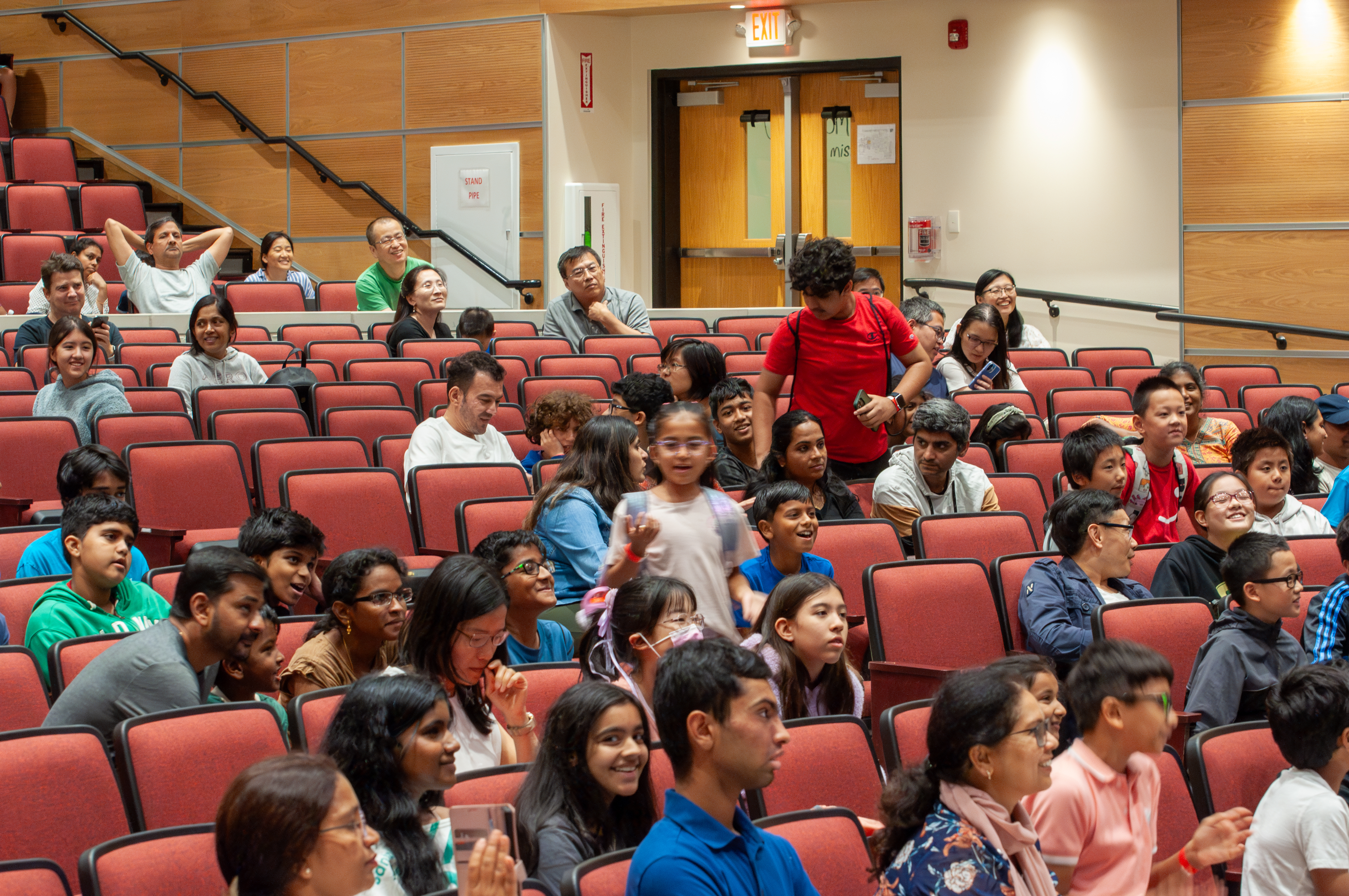 Closing session at Princeton STEM Expo